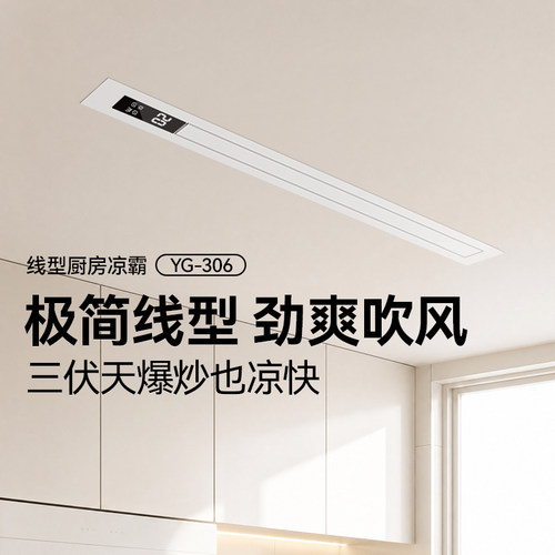 巴洛斯顿蜂窝大板集成吊顶厨房凉霸新冷风机卫生间石膏板线性线型
