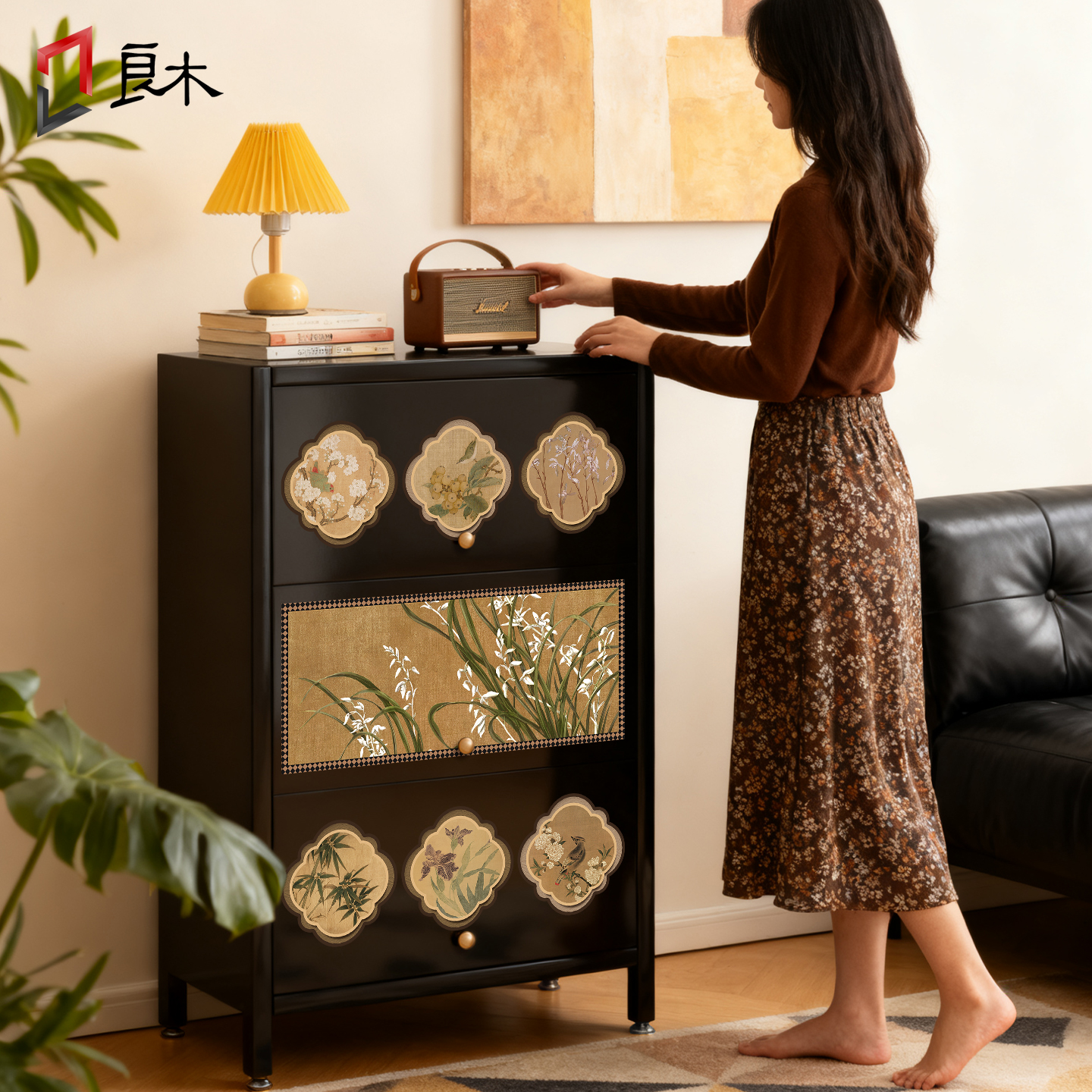 斗柜收纳柜客厅餐边柜玄关柜