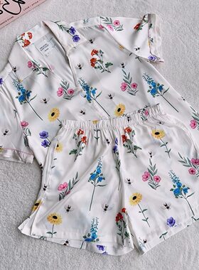 冰丝柔软舒适家居服女睡衣