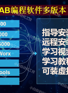 AB PLC Studio/Logix 5000/FTView编程软件教学视频资料