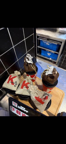 商用肯悦咖啡渣分享袋-Kcoffee布置-咖啡渣自取袋包邮顺丰包邮