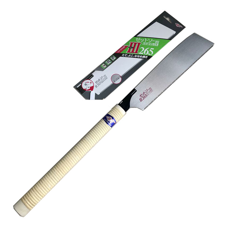日本进口冈田锯Z牌265综合手锯横切纵切斜切木工锯刀锯手工锯木锯