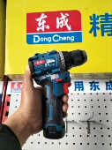 正品 东成12V无刷锂电钻DCJZ1250小钢炮起子机手电钻电动螺丝刀