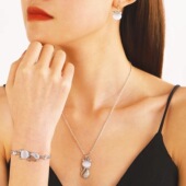 Fashion necklace exquisite 跨境 bracelet cat eye earrings