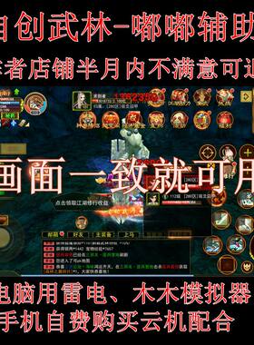 自创武林脚本热血江湖点卡辅助