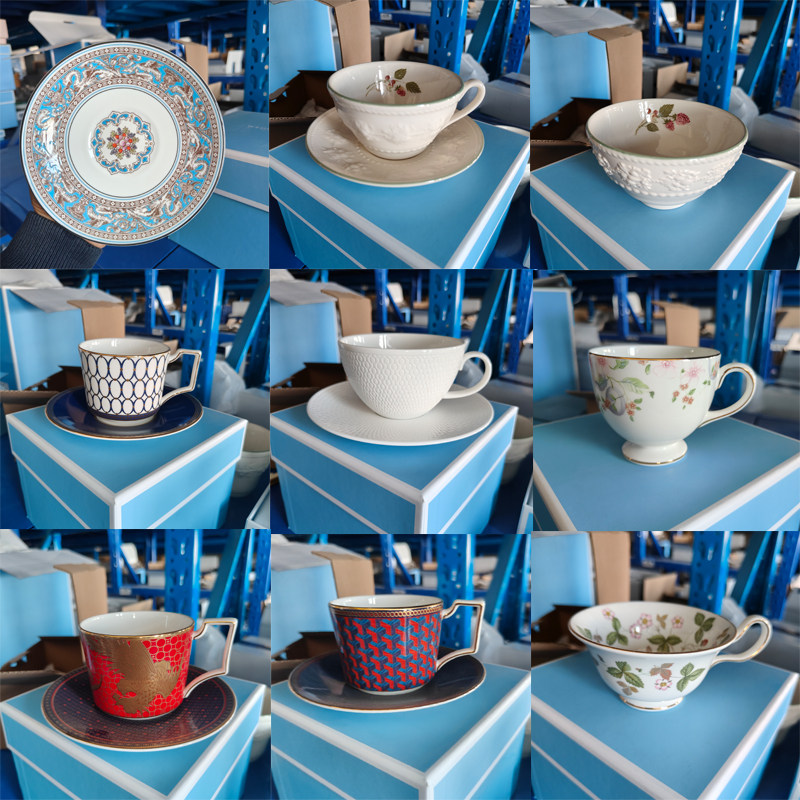 亏本清仓 wedgwood欢愉树莓金粉年华野草莓爱之结浮雕茶杯盘子,餐饮具,咖啡杯,淘宝优惠券,粉丝福利购,淘宝优惠卷