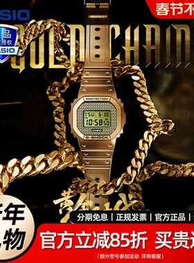 卡西欧男表G-SHOCK户外运动手表小方块DWE5600HG 1PFH新上市