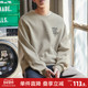 新款 男士 圆领卫衣加绒青少年套头衫 唐狮春季 无帽美式 潮外套DF