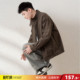 唐狮2026春秋新款 外套百搭潮 男外套立领简约纯色夹克上衣拉链工装