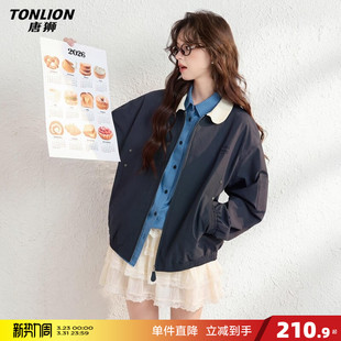 唐狮2026春季 棒球服外套女士高级感休闲日系好看别致女外套
