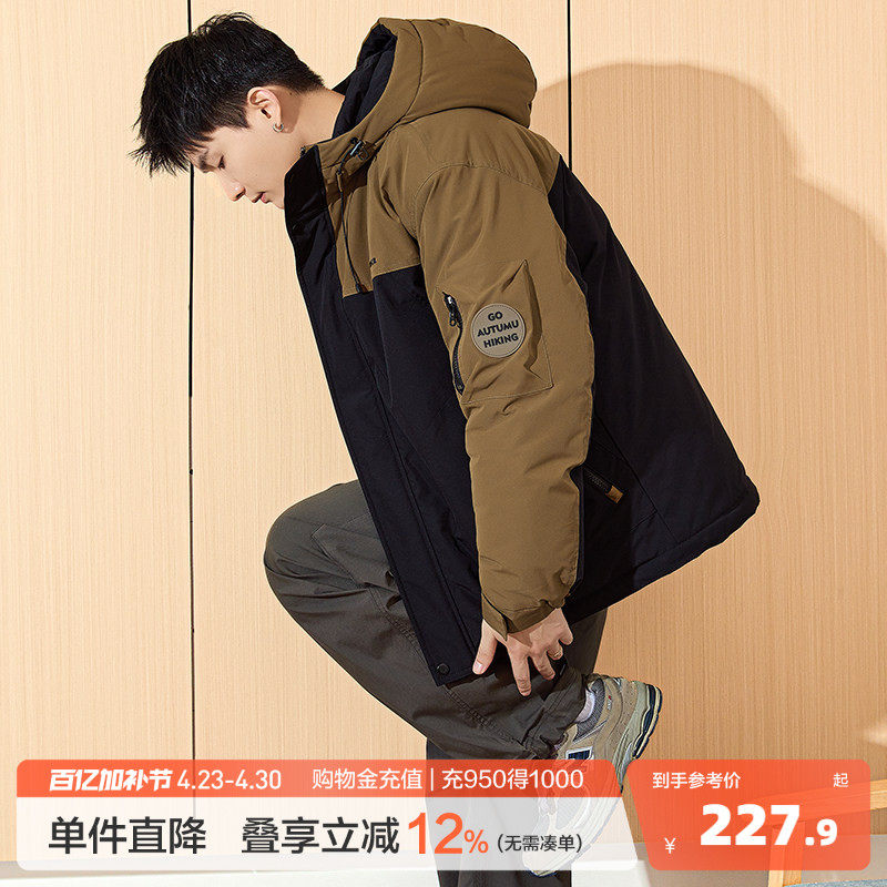 唐狮冬季新款棉衣男士工装美式加厚防寒棉服棉袄青少年外套潮休闲