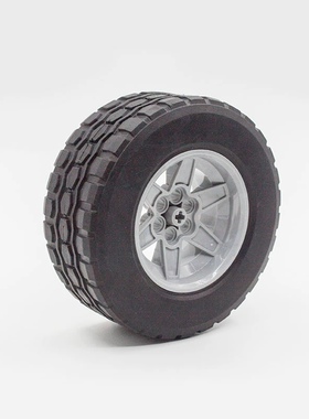 适用92912 国产科技教育积木 94.3x38mm轮胎 15038 49294轮毂