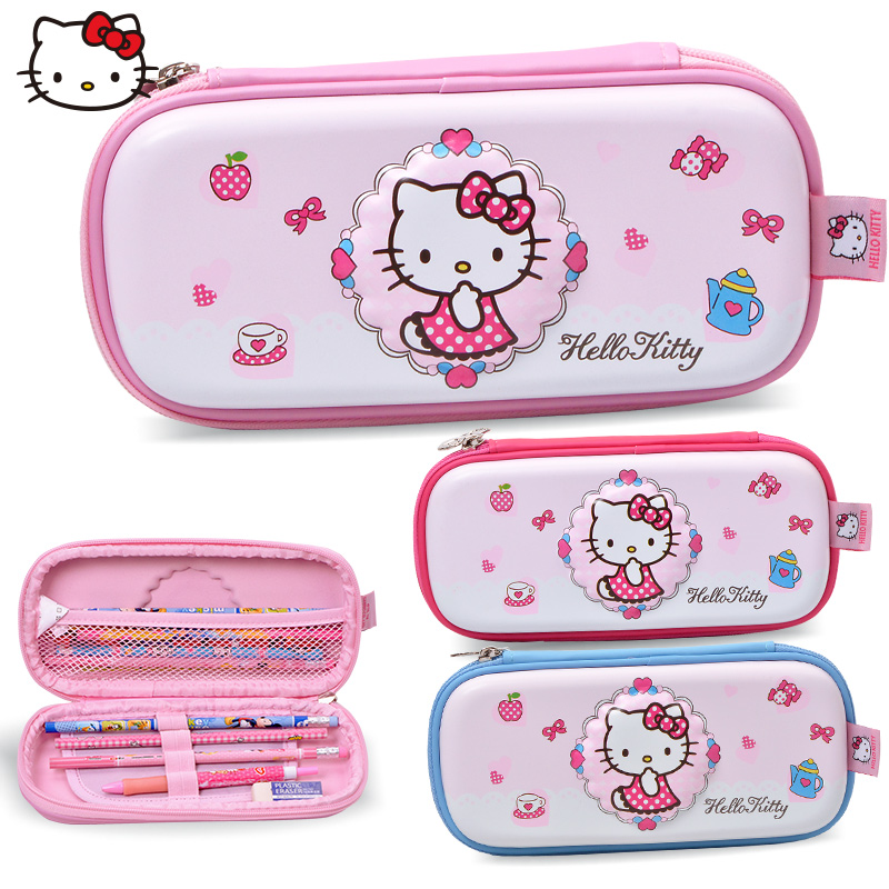 ¶ùͯ±Ê´üŮСѧÉúHelloKitty¿¨Í¨Îľߺбʺк«¹ú¼òÔ¼´óÈÝÁ¿Ç¦±Ê´ü