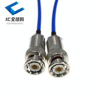 BNC三同轴公对公 1553B二卡扣连接线 TRB316公对公 TXR316三同轴