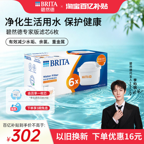 碧然德去水垢家用滤芯净水器