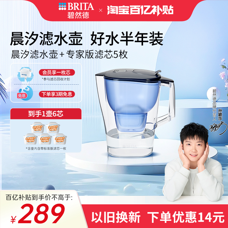 碧然德家用去水垢净水器滤水壶