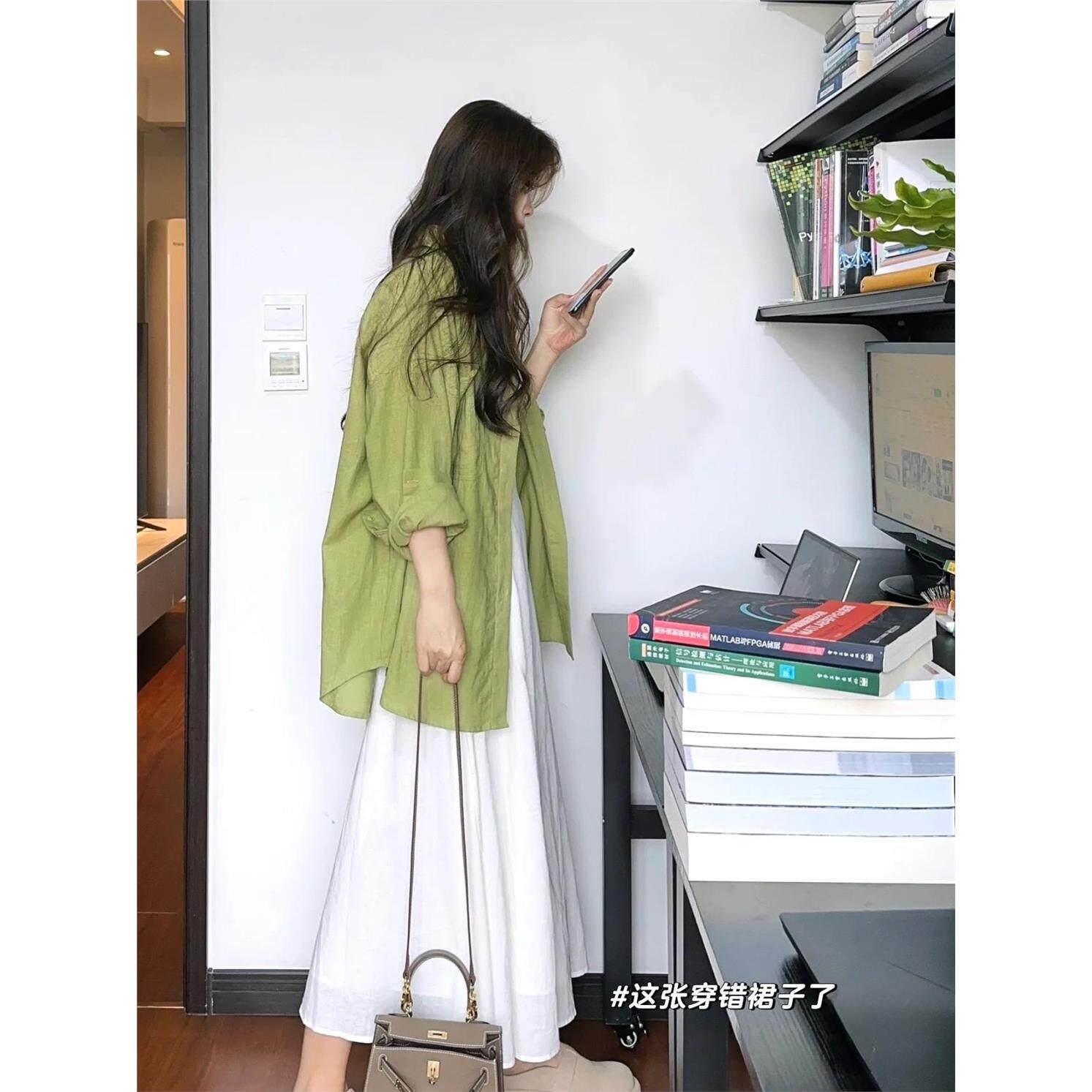 早秋装季日女OOTDmiu里气