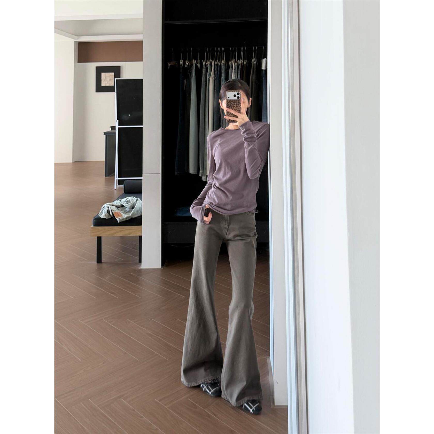 微喇牛仔裤女款2026新款
