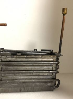 适用美的燃气热水器 JSQ16-8QF1 纯铜水箱热交换器8升强排式原装