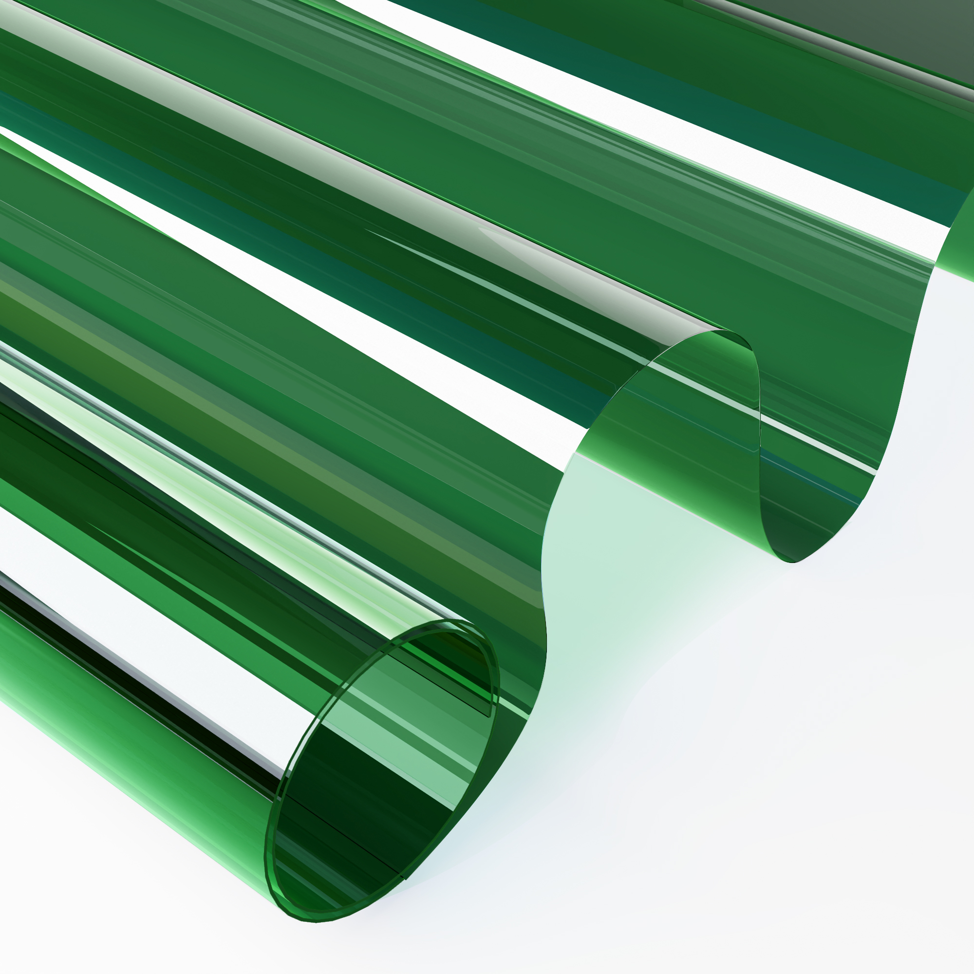 宝石绿色彩色玻璃纸透光透明装饰