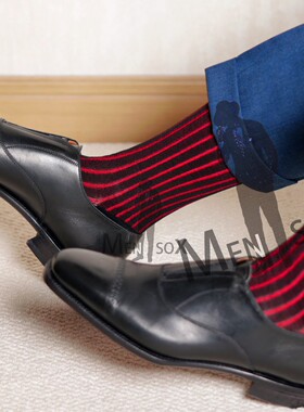 黑色系土耳其viccel正装长筒袜celchuk暗影及膝男条纹弹力棉袜