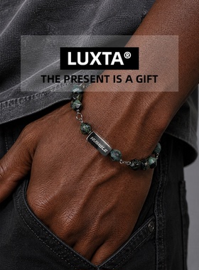 LUXTA天然雀仔石手链男嘻哈