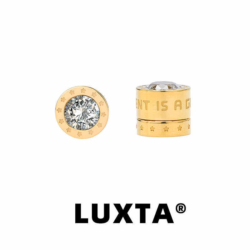 无耳洞镀金磁吸耳钉LUXTA痞帅