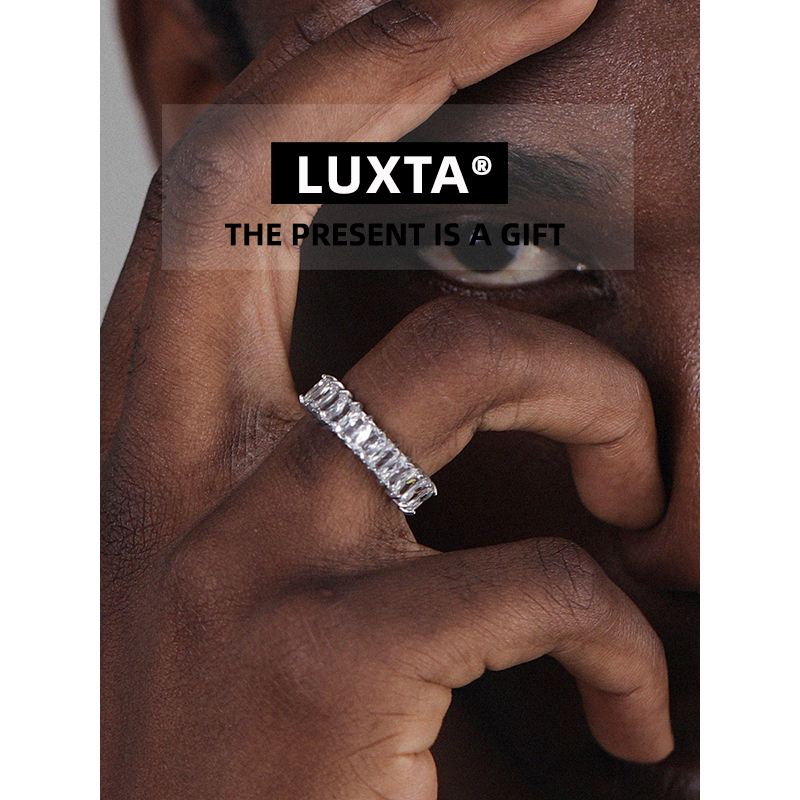 LUXTA方钻戒指嘻哈男