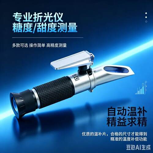 沁涌泉高精度自动温补糖度计
