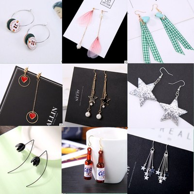 ins软妹风超仙桃心耳坠网红同款