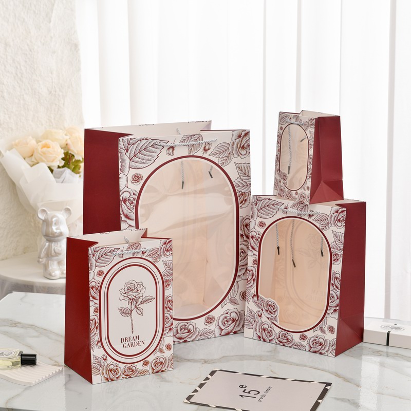 巨好看透明伴手礼袋发货快款式多