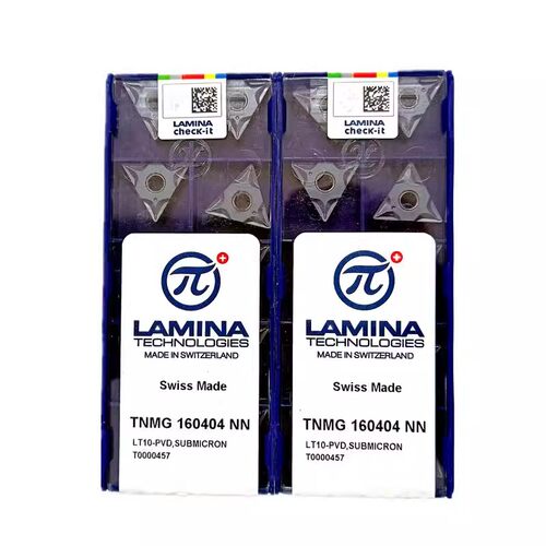 瑞士lamina拉芈娜-林妮娜数控车刀片TNMG160404/08NN不锈钢刀粒