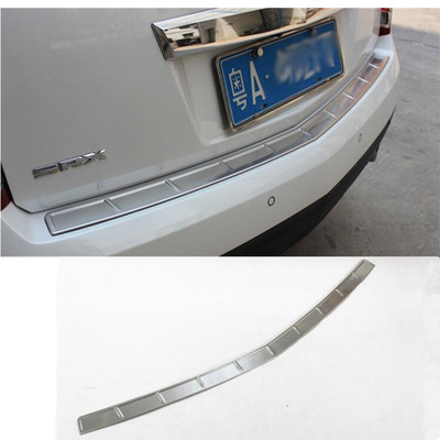 适用于10-16款凯迪拉克SRX后护板改装后备箱踏板后杠防擦护板饰条
