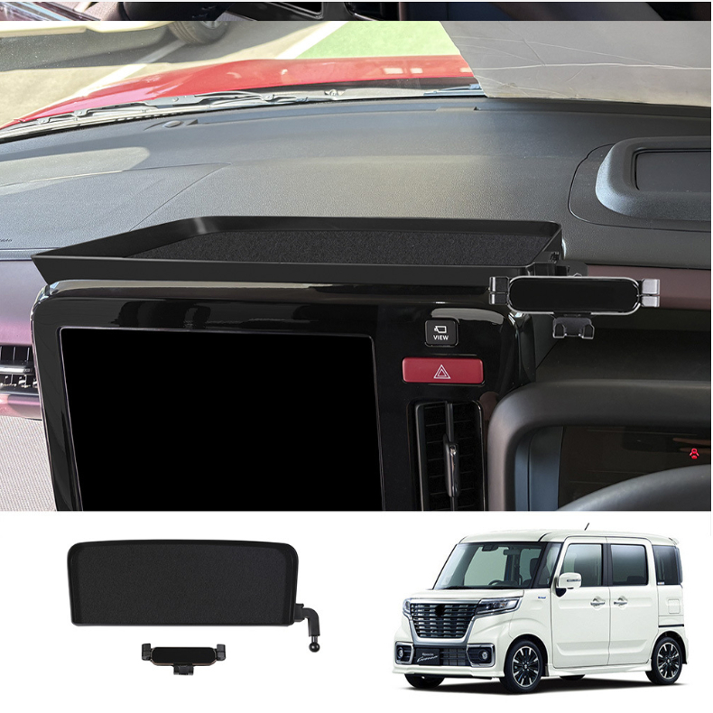 24铃木SPACIA手机支架屏后储物盒