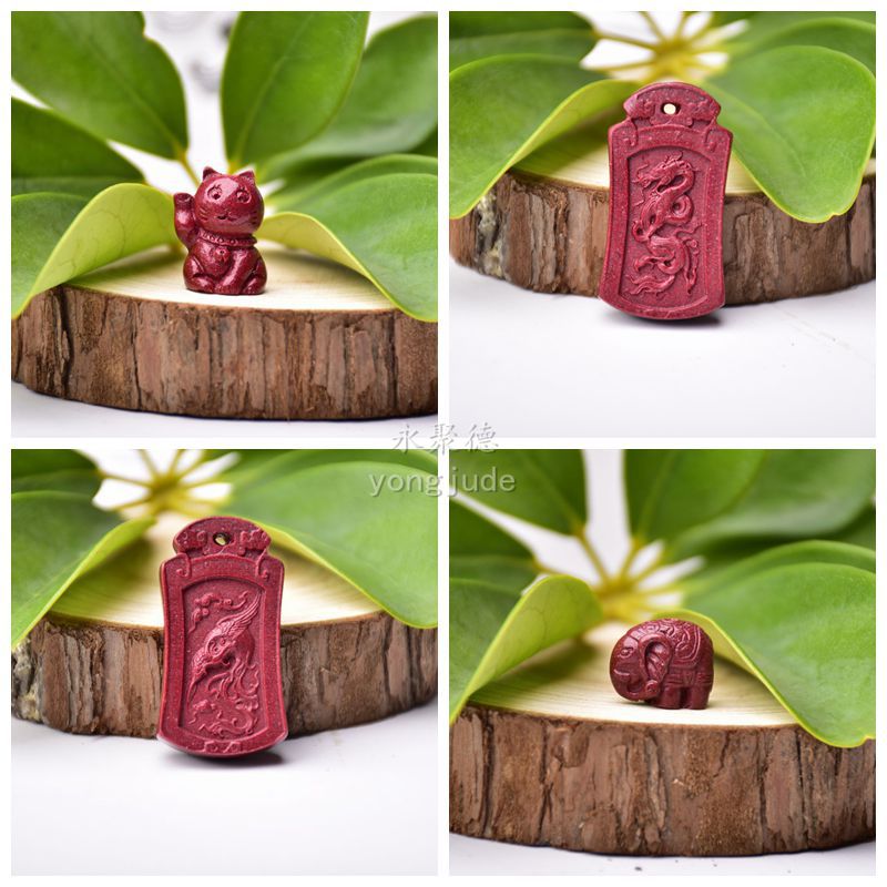 招财猫原矿紫金砂钱袋手链吊坠