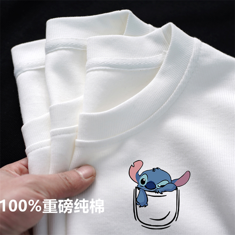 【外贸清仓】重磅纯棉短袖t恤