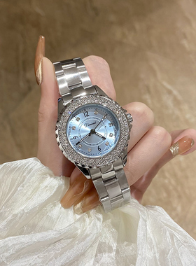 女手表新款2024爆款防水轻奢小众高颜值正品女士手表新年礼物