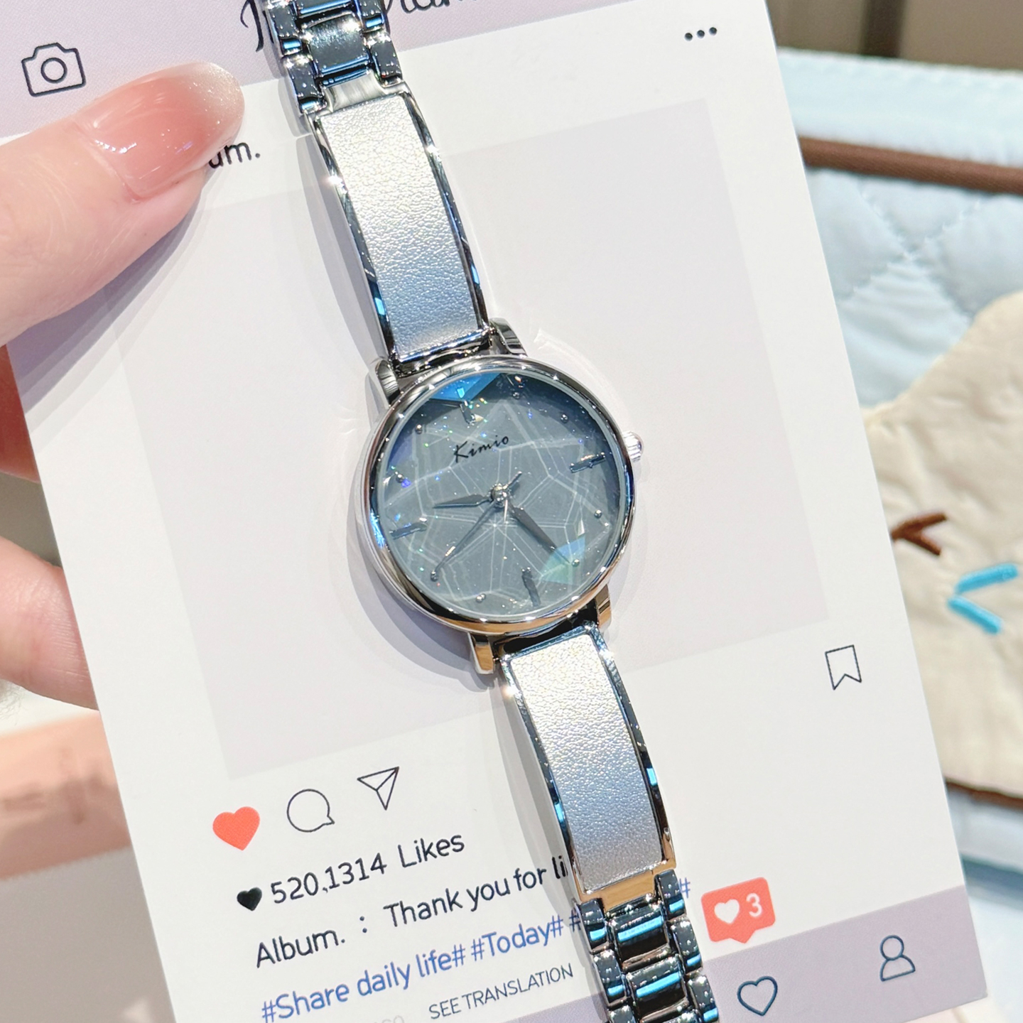 轻奢小众女士高级感手表礼物