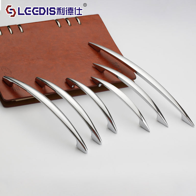 利德仕 现代简约橱柜衣柜拉手 抽屉鞋柜柜门把手 锌合金家具五金图片