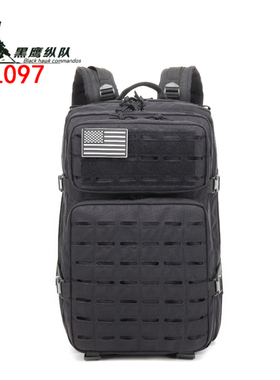 户外突击攻击战术包大容量军迷夏令营徒步旅行运动登山双肩包防水
