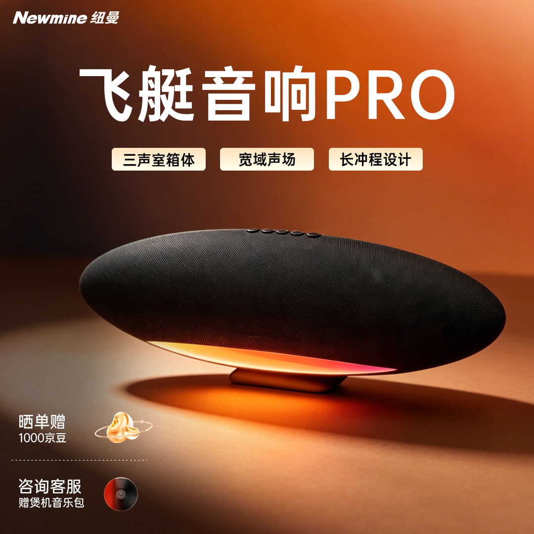 纽曼柏林之声蓝牙音箱低音炮K歌