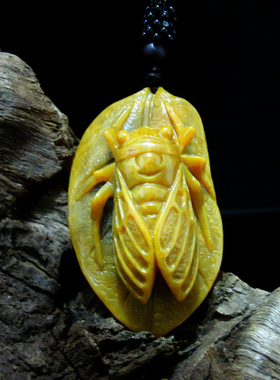 战国红知了挂件