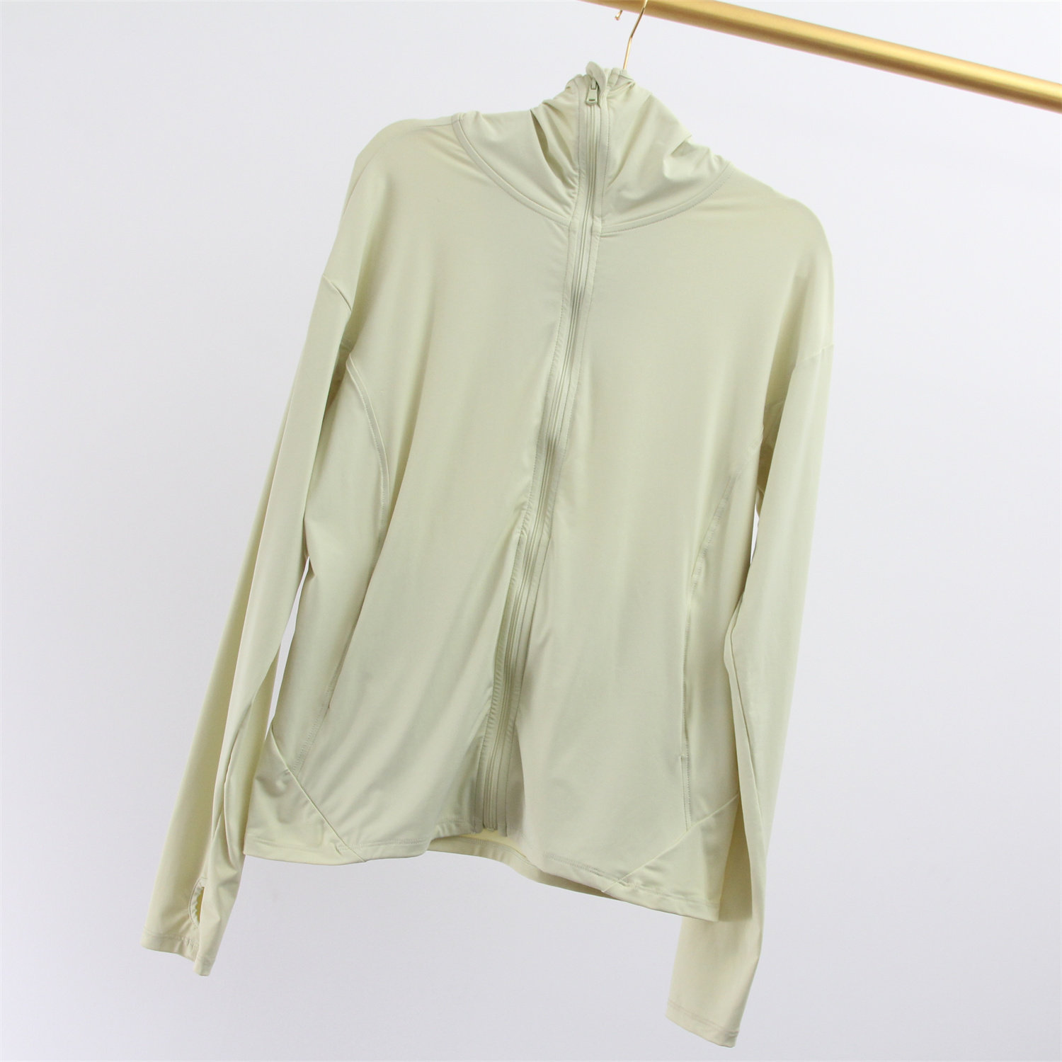 户外运动防紫外线防晒外套女超薄凉感拉链开衫连帽速干长袖皮肤衣