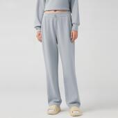 平替同款 秋冬 休闲百搭高档跑步宽松瑜伽裤 运动阔腿裤 空气层直筒裤