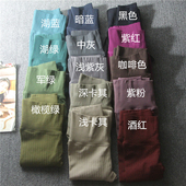 瑜伽裤 女紧身透气速干弹力跑步训练运动长裤 罗纹健身裤 欧美好货