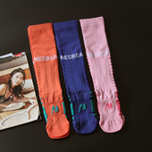 高强度高压缩感跑步跳绳跳操健身速干高筒长筒袜