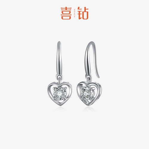 Сладкие серьги для принцессы, золото 750 пробы