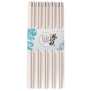 2024新款合金筷子家用轻奢高级感高档抗菌防霉防滑油炸耐高温快子