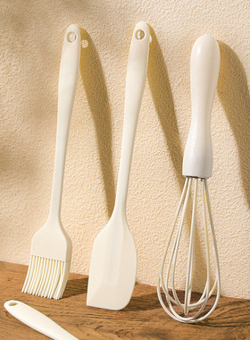 烘焙工具套装硅胶刮刀食品级辅食厨房家用耐高温油刷抹刀打蛋器