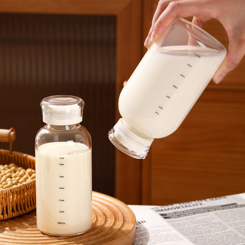 豆浆杯家用牛奶瓶外带果汁早餐杯